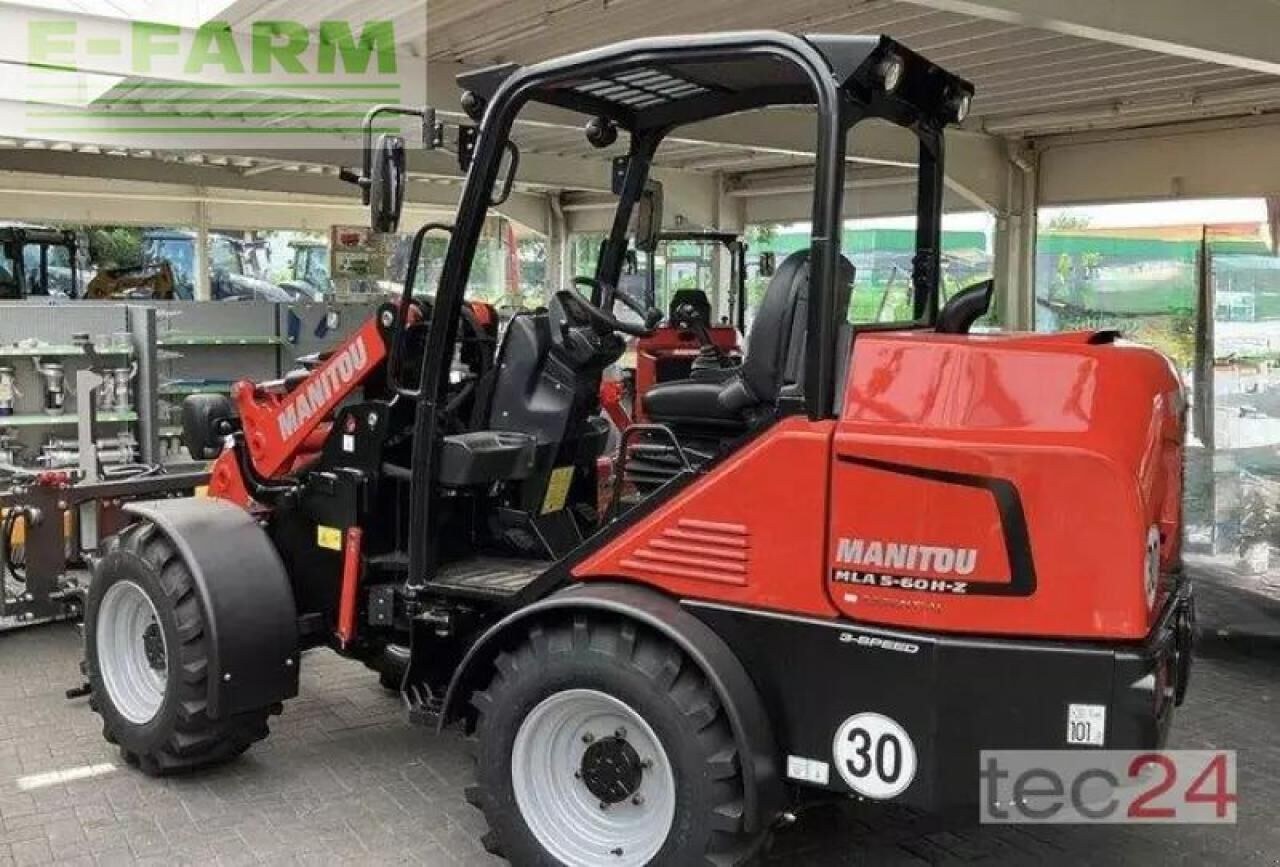 2022 Manitou MLA 5-60 HZ mini excavator, side view 2022 Manitou MLA 5-60 HZ mini excavator, side view
