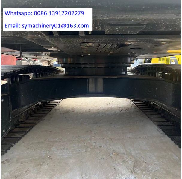 2024 Hyundai R220LC-9S crawler excavator undercarriage view