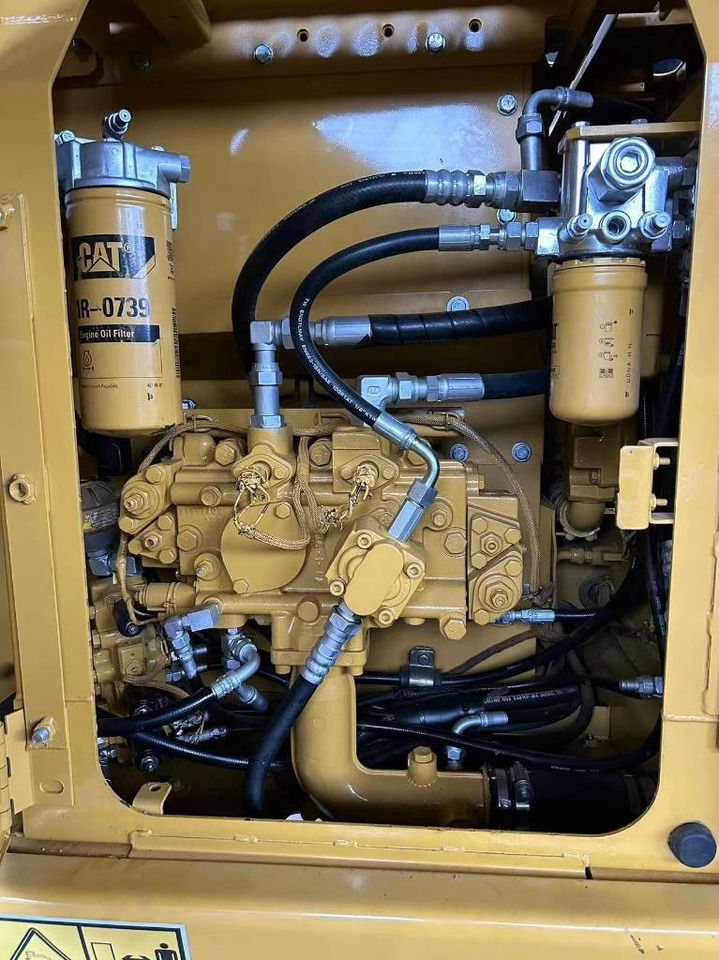 2023 Caterpillar 312D2 crawler excavator engine compartment view 2023 Caterpillar 312D2 crawler excavator engine compartment view