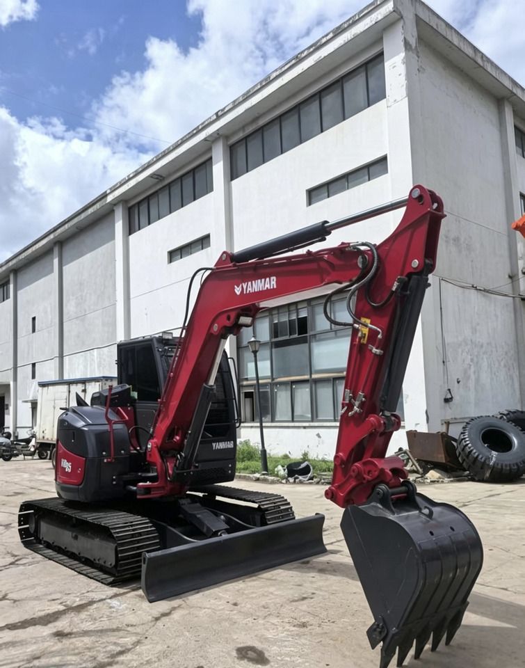 2025 Yanmar VIO85 mini excavator, side view 2025 Yanmar VIO85 mini excavator, side view
