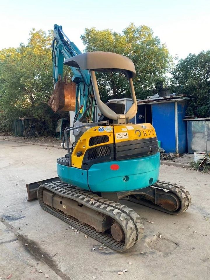 2020 Kubota U-30-3 S mini excavator, rear three-quarter view