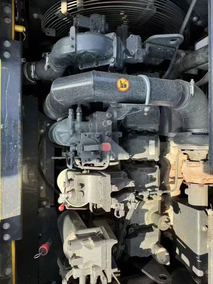 2023 Komatsu PC400-8 crawler excavator engine compartment view