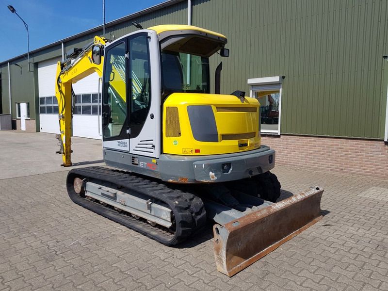 2018 Wacker Neuson ET90 crawler excavator, rear three-quarter view 2018 Wacker Neuson ET90 crawler excavator, rear three-quarter view