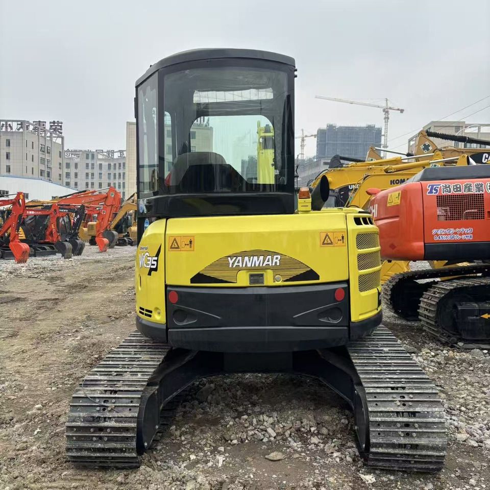 2023 Yanmar VIO35 mini excavator rear view