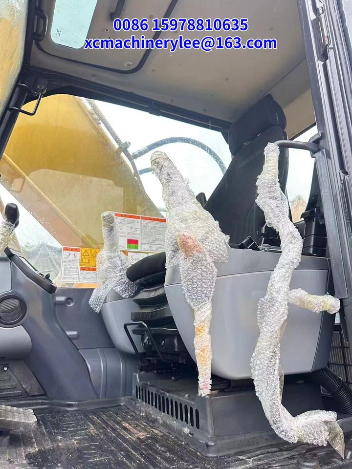 2023 Komatsu PC210 crawler excavator interior cab view 2023 Komatsu PC210 crawler excavator interior cab view