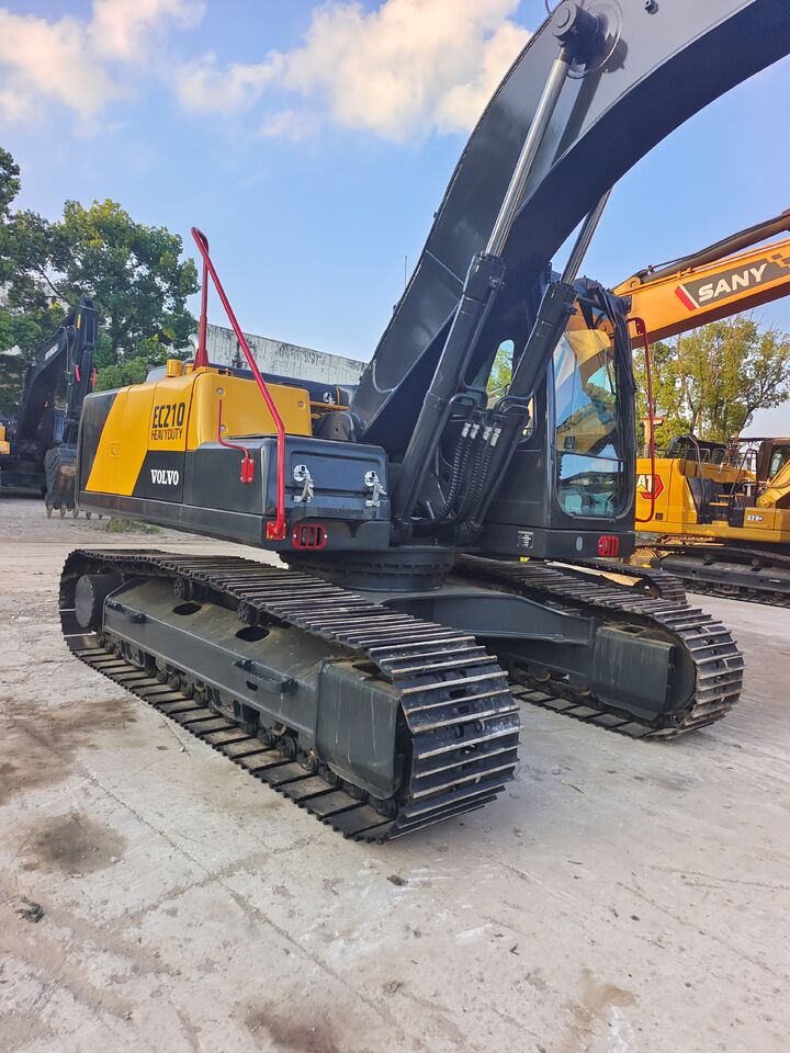 2024 Volvo EC210D crawler excavator, rear three-quarter view