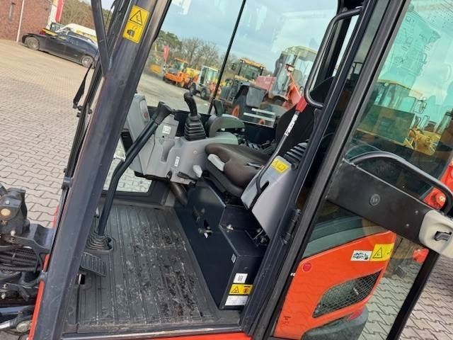 2022 Kubota KX019-4 mini excavator interior view