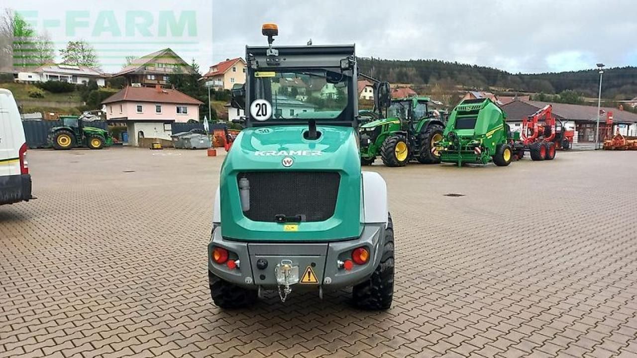 2024 Kramer KL255T mini excavator, front view