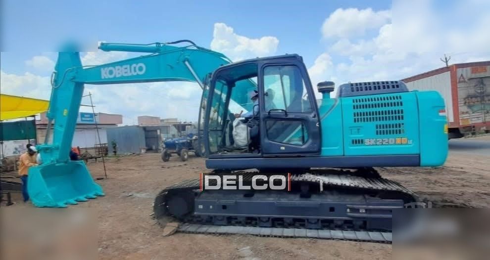 2026 Kobelco SK220XDLC-10 crawler excavator, side profile view