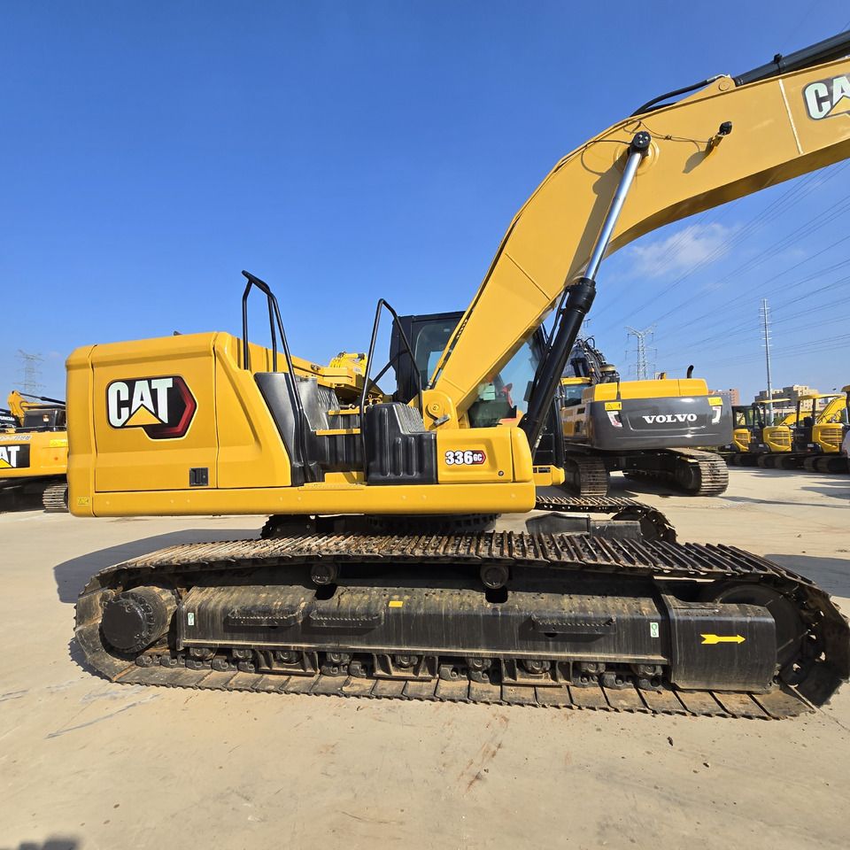 2023 Caterpillar 336GC crawler excavator, side profile view 2023 Caterpillar 336GC crawler excavator, side profile view