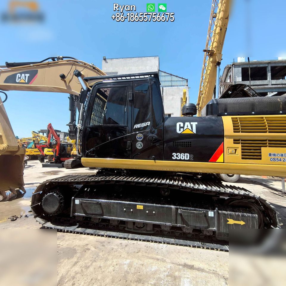 2023 Caterpillar 336D2 crawler excavator, side profile view 2023 Caterpillar 336D2 crawler excavator, side profile view