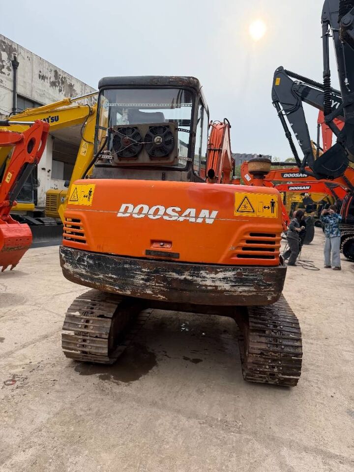2024 Doosan DH55 crawler excavator, rear view 2024 Doosan DH55 crawler excavator, rear view