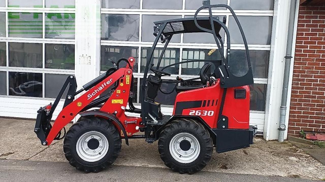 2024 Schäffer 2630 wheel loader, side view 2024 Schäffer 2630 wheel loader, side view