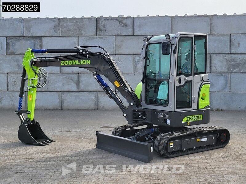 2024 Zoomlion ZE35GU mini excavator, side view 2024 Zoomlion ZE35GU mini excavator, side view