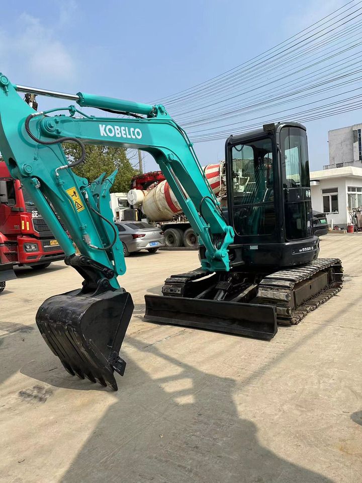2013 Kobelco SK55SR mini excavator, side view