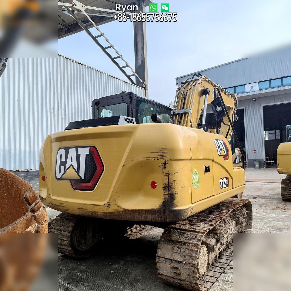 2024 Caterpillar 312GC crawler excavator, rear three-quarter view 2024 Caterpillar 312GC crawler excavator, rear three-quarter view