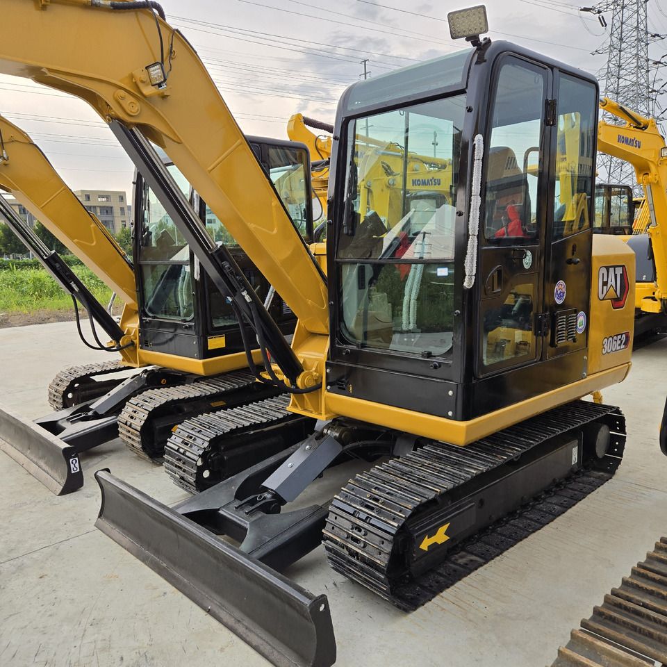 2024 Caterpillar 306E2 mini excavator, front three-quarter view 2024 Caterpillar 306E2 mini excavator, front three-quarter view