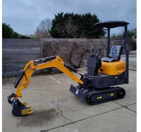 KATCO Q13-POWER+ mini excavator, side view