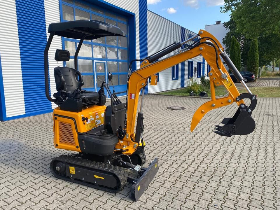2026 Berger Kraus BK1300JSR mini excavator, side view