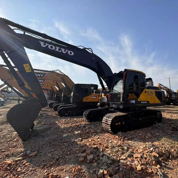 2022 Volvo EC210 crawler excavator, side view 2022 Volvo EC210 crawler excavator, side view