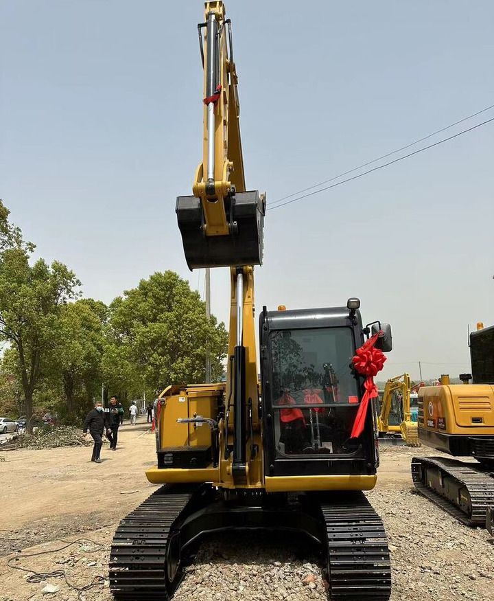 2022 Caterpillar 307E crawler excavator, front view 2022 Caterpillar 307E crawler excavator, front view