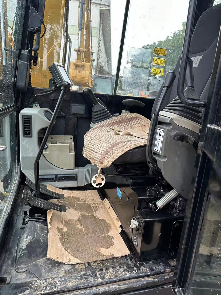 2021 Caterpillar 305.5E2 mini excavator interior view