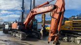 2012 Hitachi ZX350LC-5B crawler excavator, front three-quarter view 2012 Hitachi ZX350LC-5B crawler excavator, front three-quarter view
