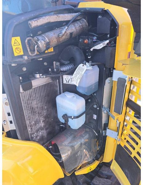 2024 Komatsu PC26 MR-5 mini excavator engine compartment view