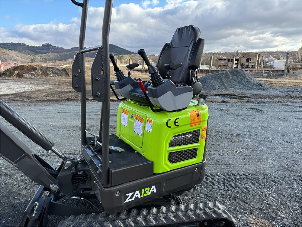 2025 Zaox ZA13A mini excavator operator station view 2025 Zaox ZA13A mini excavator operator station view