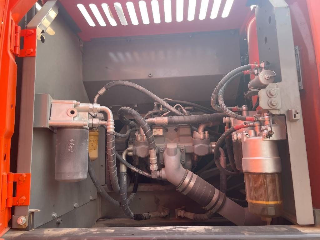 2023 Hitachi ZX240 crawler excavator engine compartment view 2023 Hitachi ZX240 crawler excavator engine compartment view