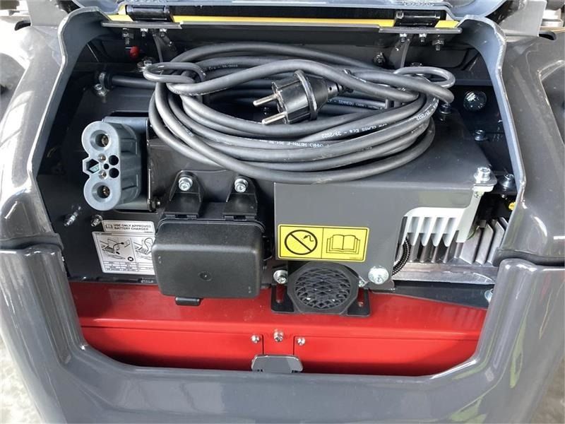 2023 New Holland E15X mini excavator charging port detail 2023 New Holland E15X mini excavator charging port detail
