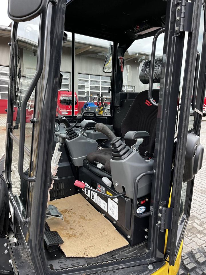 2021 Yanmar VIO576B mini excavator interior view 2021 Yanmar VIO576B mini excavator interior view