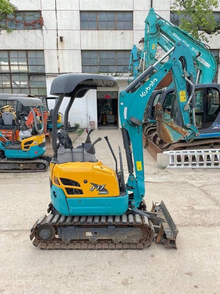 2020 Kubota U17 mini excavator, side view