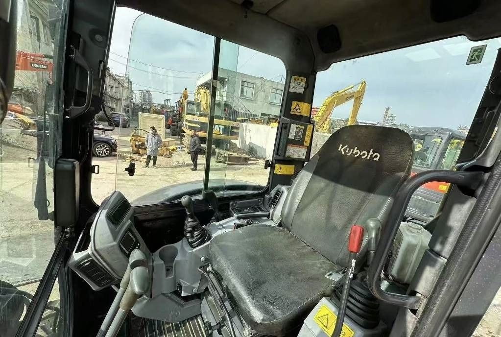 2024 Kubota 163 crawler excavator interior cab view 2024 Kubota 163 crawler excavator interior cab view