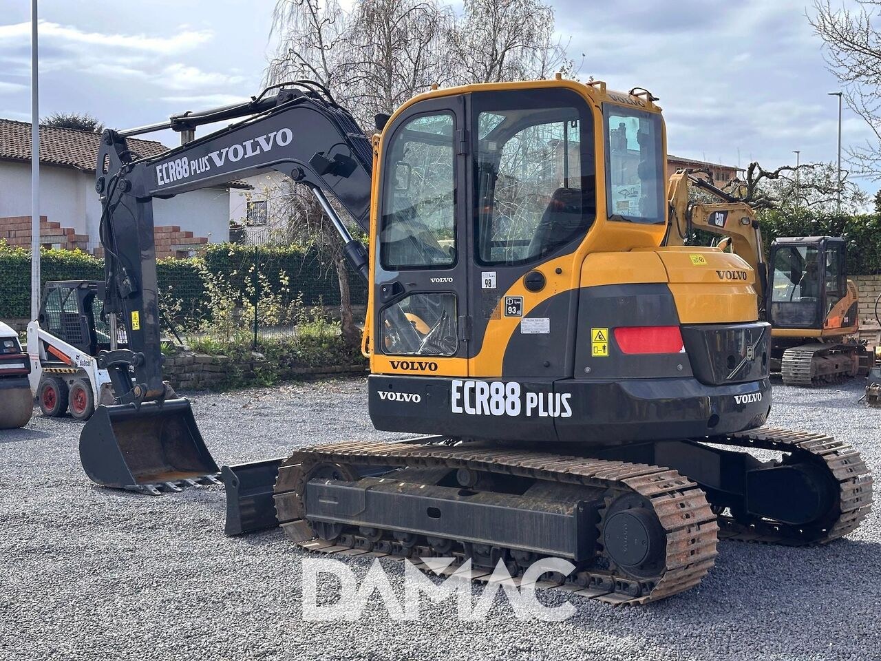 2007 Volvo ECR88 PLUS mini excavator, side view