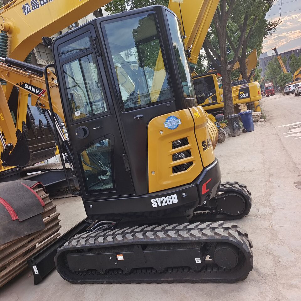 2026 Sany SY26U crawler excavator, side view 2026 Sany SY26U crawler excavator, side view