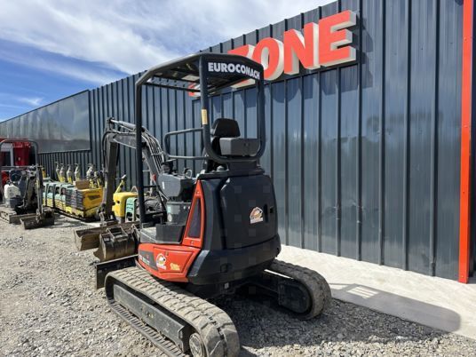 2019 Eurocomach ES25 ZT mini excavator rear view 2019 Eurocomach ES25 ZT mini excavator rear view