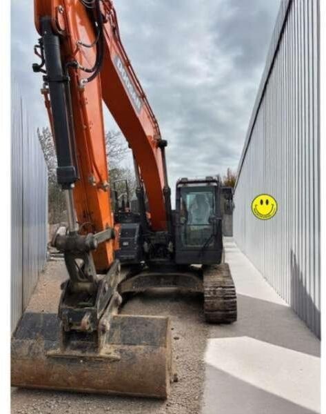2022 Doosan DX235LCR-7 crawler excavator, front view