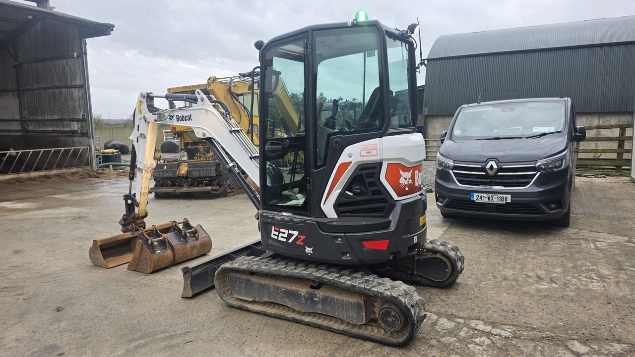 2023 Bobcat E27Z mini excavator, side view