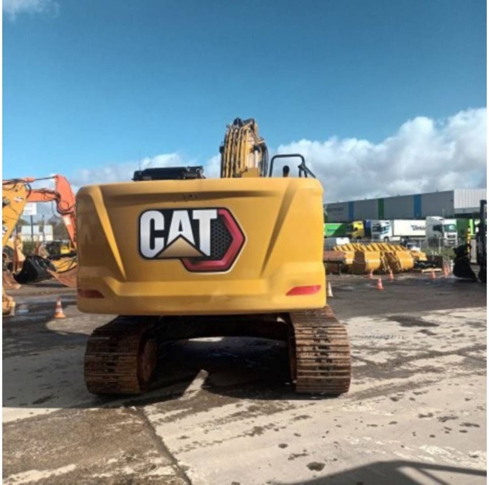 2020 Caterpillar 320 crawler excavator, rear view