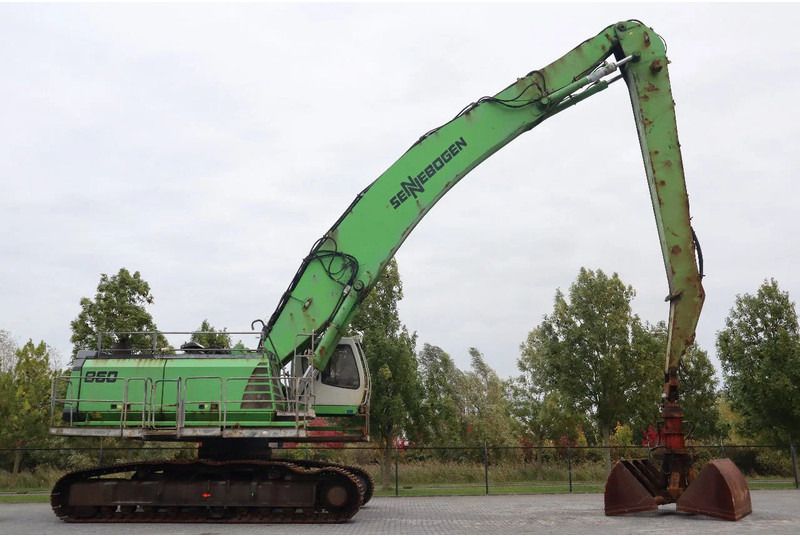 2015 Sennebogen 860R material handler, side view
