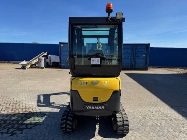 2020 Yanmar SV18 mini excavator, rear view 2020 Yanmar SV18 mini excavator, rear view