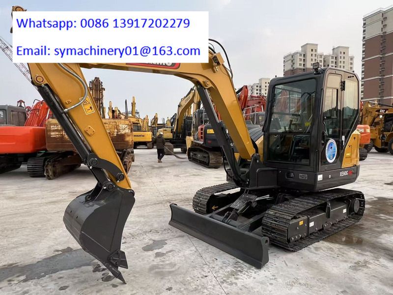 2026 XCMG XE60GPRO mini excavator, side view