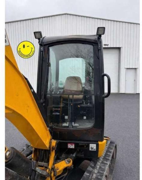 2013 JCB 8026CTS mini excavator cab view