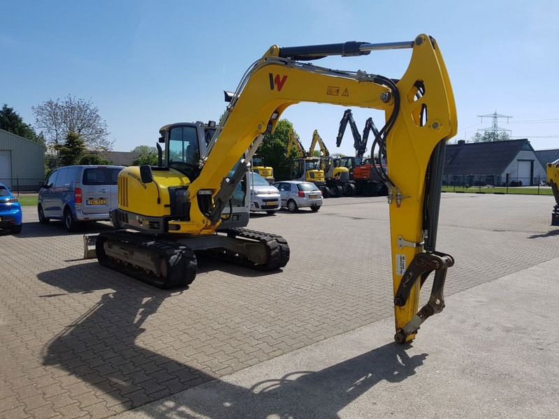 2018 Wacker Neuson ET90 crawler excavator, rear three-quarter view 2018 Wacker Neuson ET90 crawler excavator, rear three-quarter view