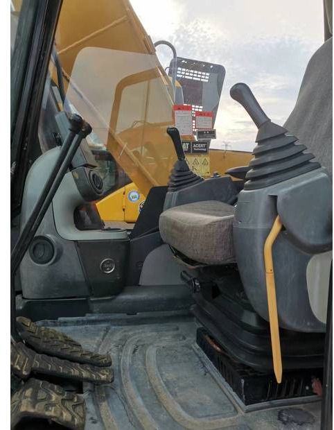 2020 Caterpillar 312D2 crawler excavator interior cab view 2020 Caterpillar 312D2 crawler excavator interior cab view