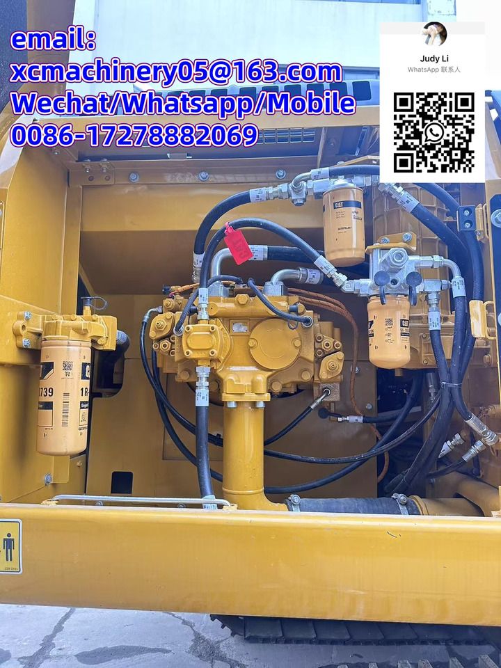 2023 Caterpillar 329D crawler excavator engine compartment view 2023 Caterpillar 329D crawler excavator engine compartment view