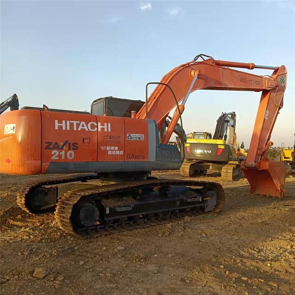 2023 Hitachi Zaxis 210 crawler excavator, side view 2023 Hitachi Zaxis 210 crawler excavator, side view