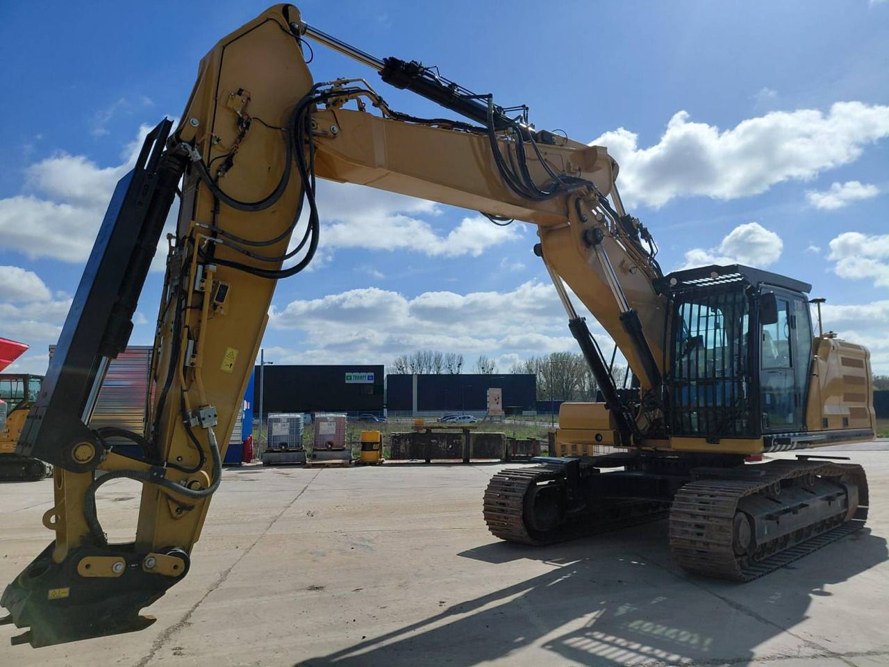 2023 Caterpillar 330 crawler excavator, side profile view 2023 Caterpillar 330 crawler excavator, side profile view