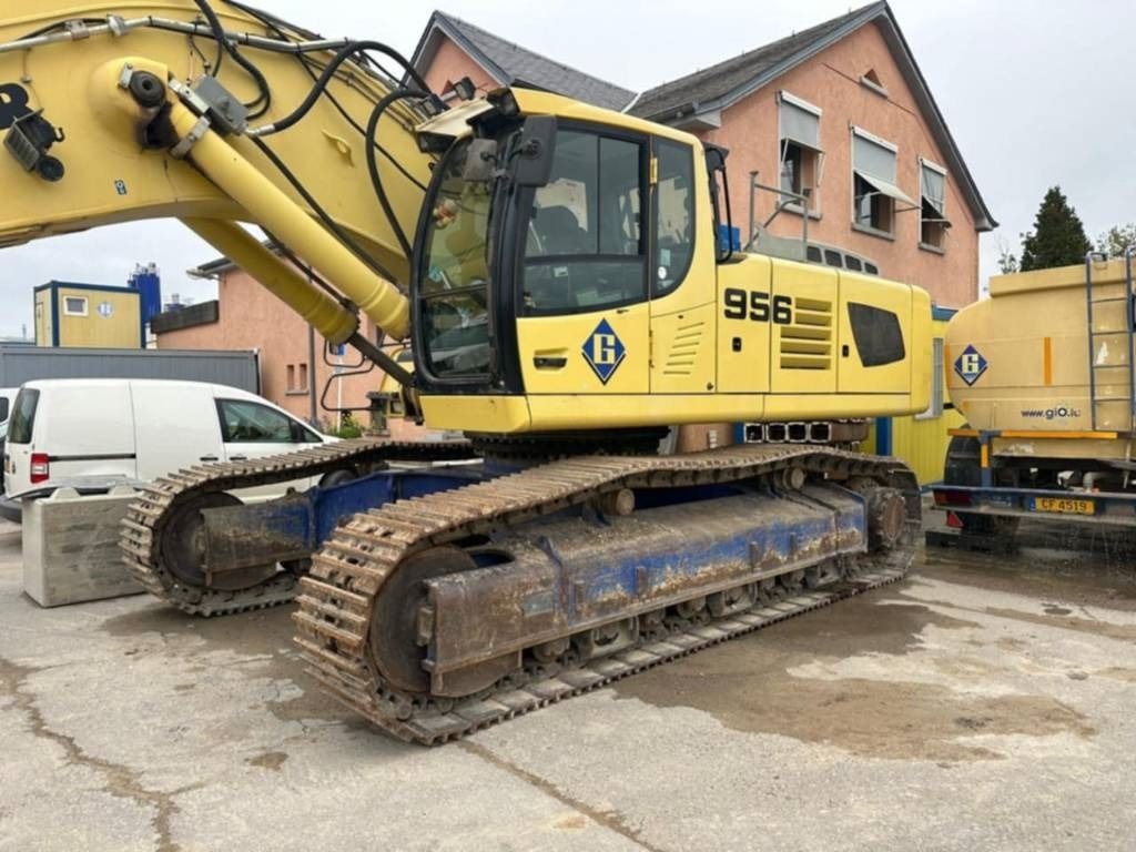 2014 Liebherr R956 HD crawler excavator, side view